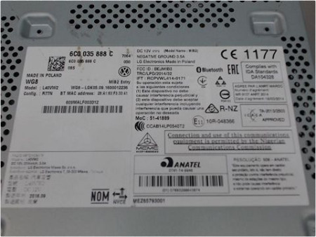 AUTORADIO VOLKSWAGEN POLO