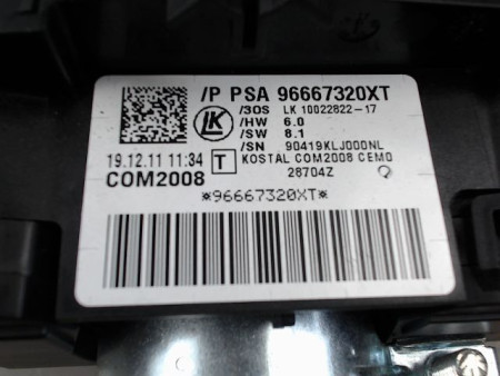 BLOC COMMODOS PEUGEOT 3008