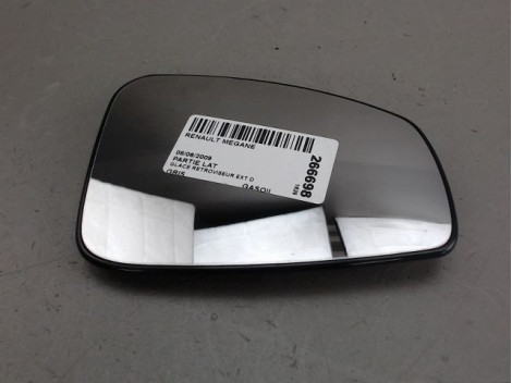 GLACE RETROVISEUR EXT D RENAULT MEGANE