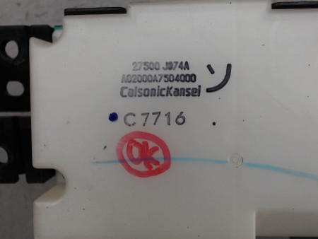 COMMANDE DE CHAUFFAGE NISSAN X-TRAIL