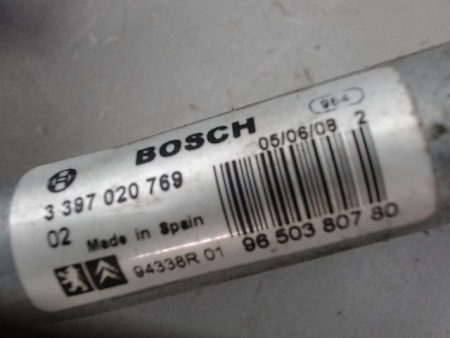 MECANISME ESSUIE-GLACE AVANT PEUGEOT 207