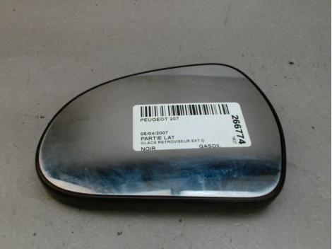 GLACE RETROVISEUR EXT G PEUGEOT 207