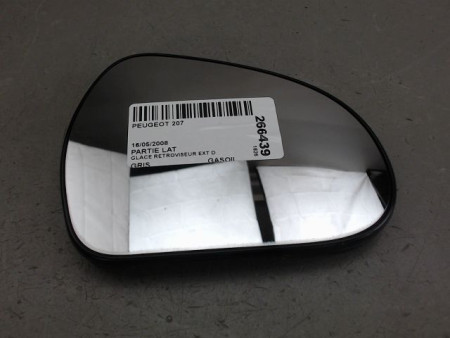 GLACE RETROVISEUR EXT D PEUGEOT 207