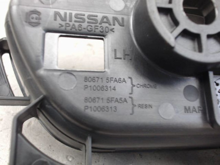 POIGNEE INTERIEURE PORTE ARRIERE GAUCHE NISSAN MICRA