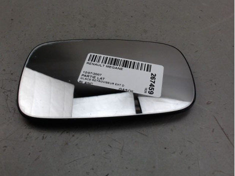 GLACE RETROVISEUR EXT D RENAULT MEGANE