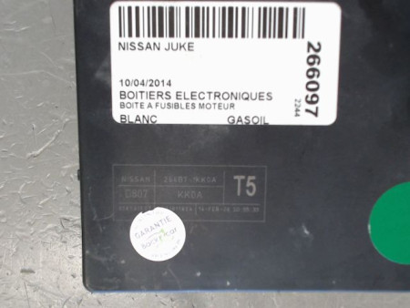 BOITE A FUSIBLES NISSAN JUKE