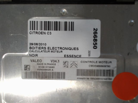 CALCULATEUR MOTEUR CITROEN C3