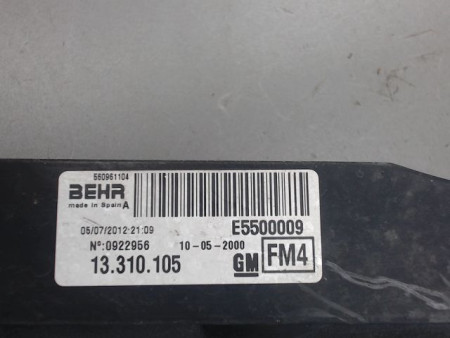 MOTEUR VENTILATEUR RADIATEUR OPEL CORSA