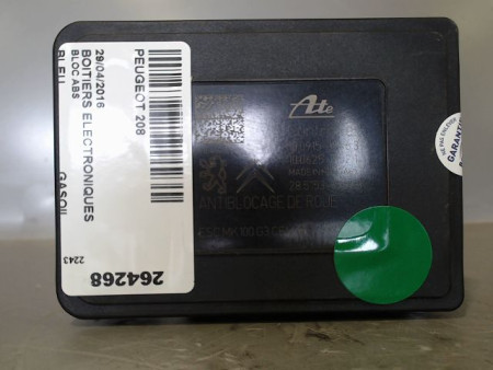 UNITE HYDRAULIQUE ABS PEUGEOT 208