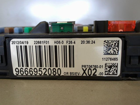BOITIER GESTION HABITACLE CITROEN C3