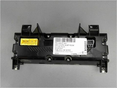 COMMANDE DE CHAUFFAGE PEUGEOT 406 COUPE 97-04