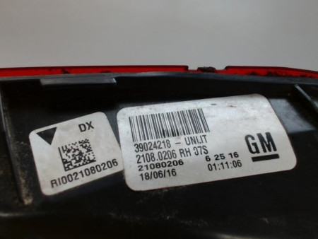 FEU ARRIERE INTERIEUR DROIT OPEL INSIGNIA