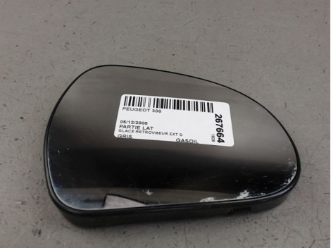 GLACE RETROVISEUR EXT D PEUGEOT 308