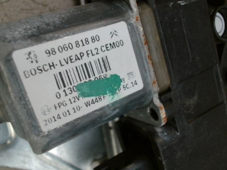 MECANISME LEVE-GLACE AVANT GAUCHE PEUGEOT 2008