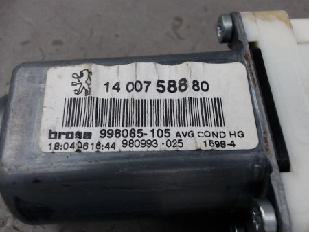 MECANISME LEVE-GLACE AVANT GAUCHE PEUGEOT 807