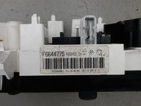 COMMANDE DE CHAUFFAGE CITROEN C3