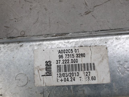 MECANISME LEVE-GLACE AVANT GAUCHE PEUGEOT 208