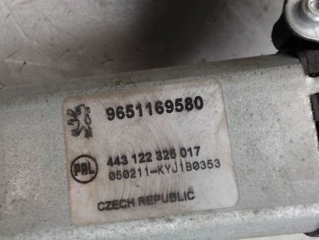 MECANISME ESSUIE-GLACE ARRIERE PEUGEOT 206