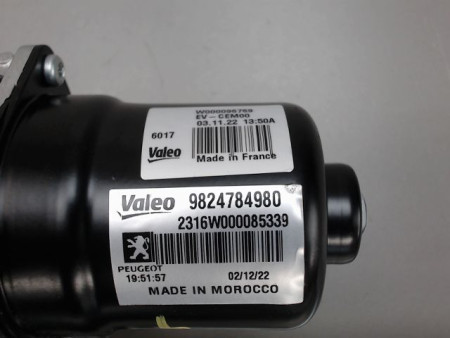 MECANISME ESSUIE-GLACE AVANT PEUGEOT 208