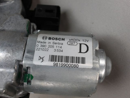 MECANISME ESSUIE-GLACE ARRIERE PEUGEOT 208