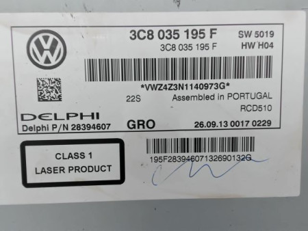 AUTORADIO VOLKSWAGEN POLO