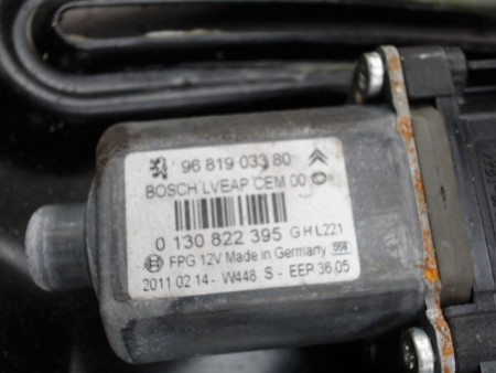 MECANISME LEVE-GLACE ARRIERE GAUCHE PEUGEOT 308