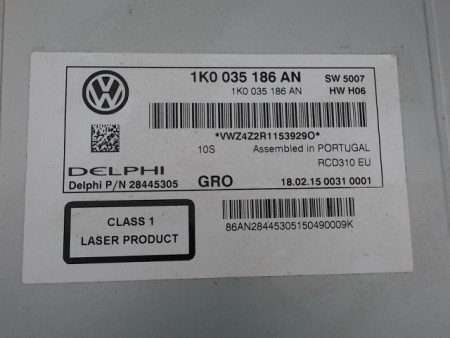 AUTORADIO VOLKSWAGEN CADDY