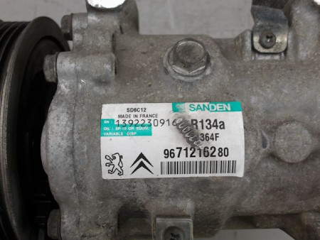 COMPRESSEUR AIR CONDITIONNE PEUGEOT 207