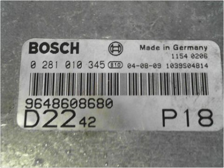CALCULATEUR MOTEUR PEUGEOT BOXER CH.CAB II 02-06