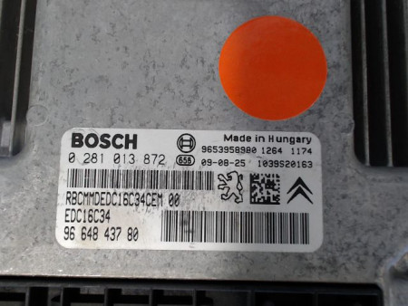 CALCULATEUR MOTEUR PEUGEOT PARTNER