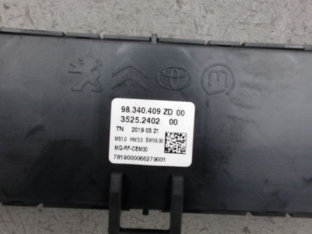 COMMANDE DE CHAUFFAGE CITROEN BERLINGO