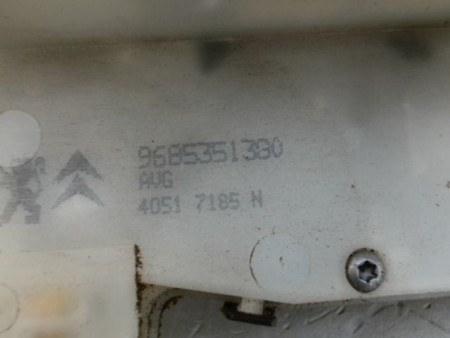 SYSTEME CONDAMNATION AVANT GAUCHE CITROEN C4