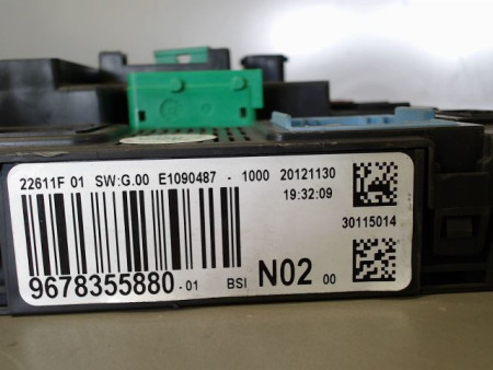 BOITIER GESTION HABITACLE PEUGEOT 208