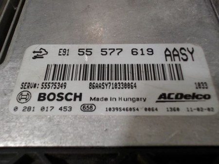 CALCULATEUR MOTEUR OPEL INSIGNIA