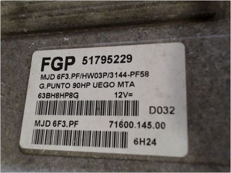 CALCULATEUR MOTEUR FIAT PUNTO