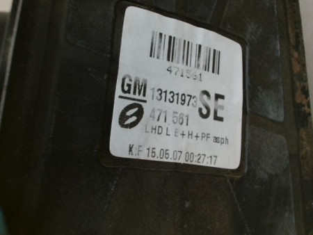 RETROVISEUR EXTERIEUR ELECTRIQUE GAUCHE OPEL ZAFIRA