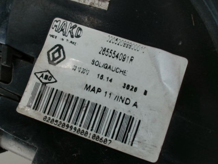 FEU ARRIERE GAUCHE  RENAULT CLIO