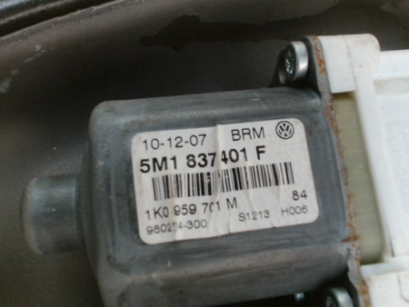 MECANISME LEVE-GLACE AVANT GAUCHE VOLKSWAGEN GOLF