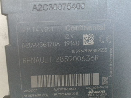 LECTEUR DE CARTE RENAULT CLIO