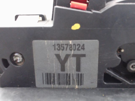 SYSTEME CONDAMNATION ARRIERE GAUCHE OPEL ZAFIRA