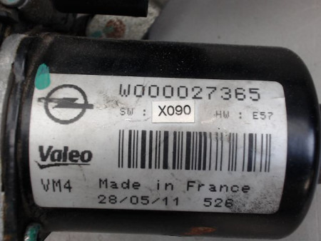 MECANISME ESSUIE-GLACE AVANT OPEL ZAFIRA