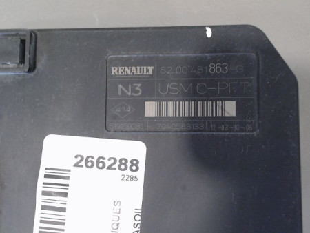 BOITE A FUSIBLES RENAULT MEGANE