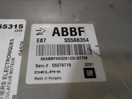 CALCULATEUR MOTEUR OPEL ASTRA