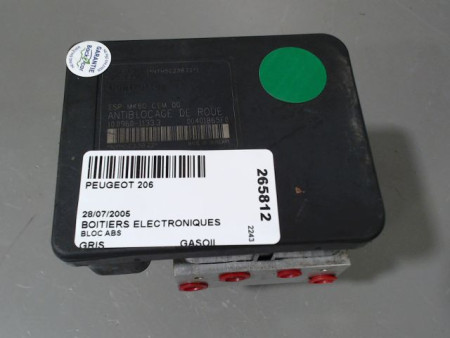 UNITE HYDRAULIQUE ABS PEUGEOT 206