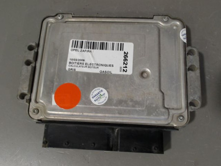 CALCULATEUR MOTEUR OPEL ZAFIRA