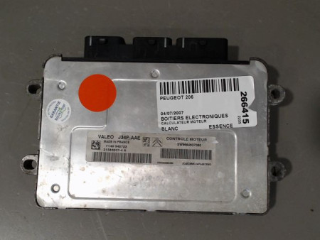 CALCULATEUR MOTEUR PEUGEOT 206