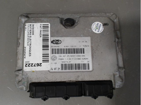 CALCULATEUR MOTEUR FIAT PANDA