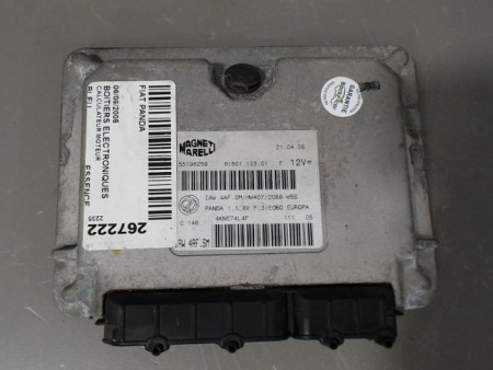 CALCULATEUR MOTEUR FIAT PANDA