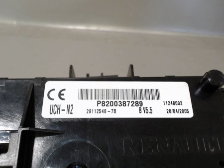 BOITIER GESTION HABITACLE RENAULT CLIO