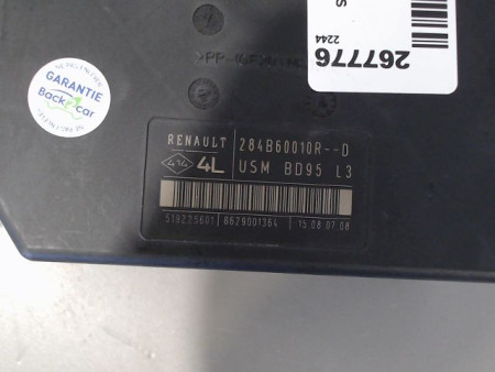 BOITE A FUSIBLES RENAULT MEGANE